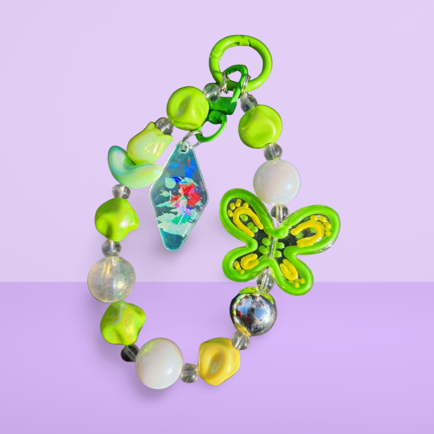 Sailor Jupiter Inspired Candy Keychain