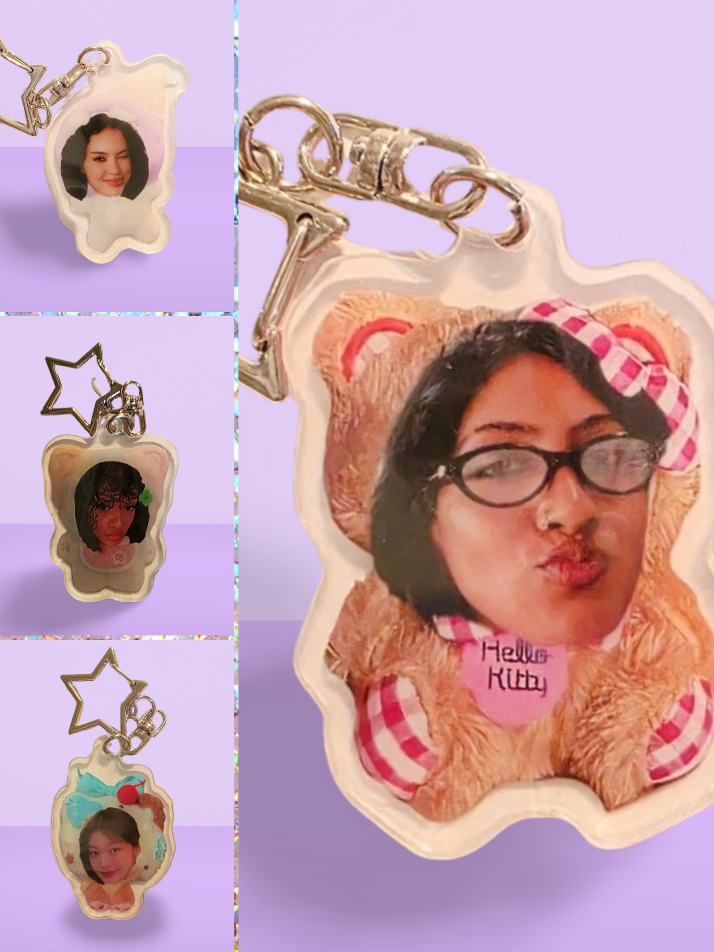 Small Acrylic Keychain- Katseye Inspired Funny
