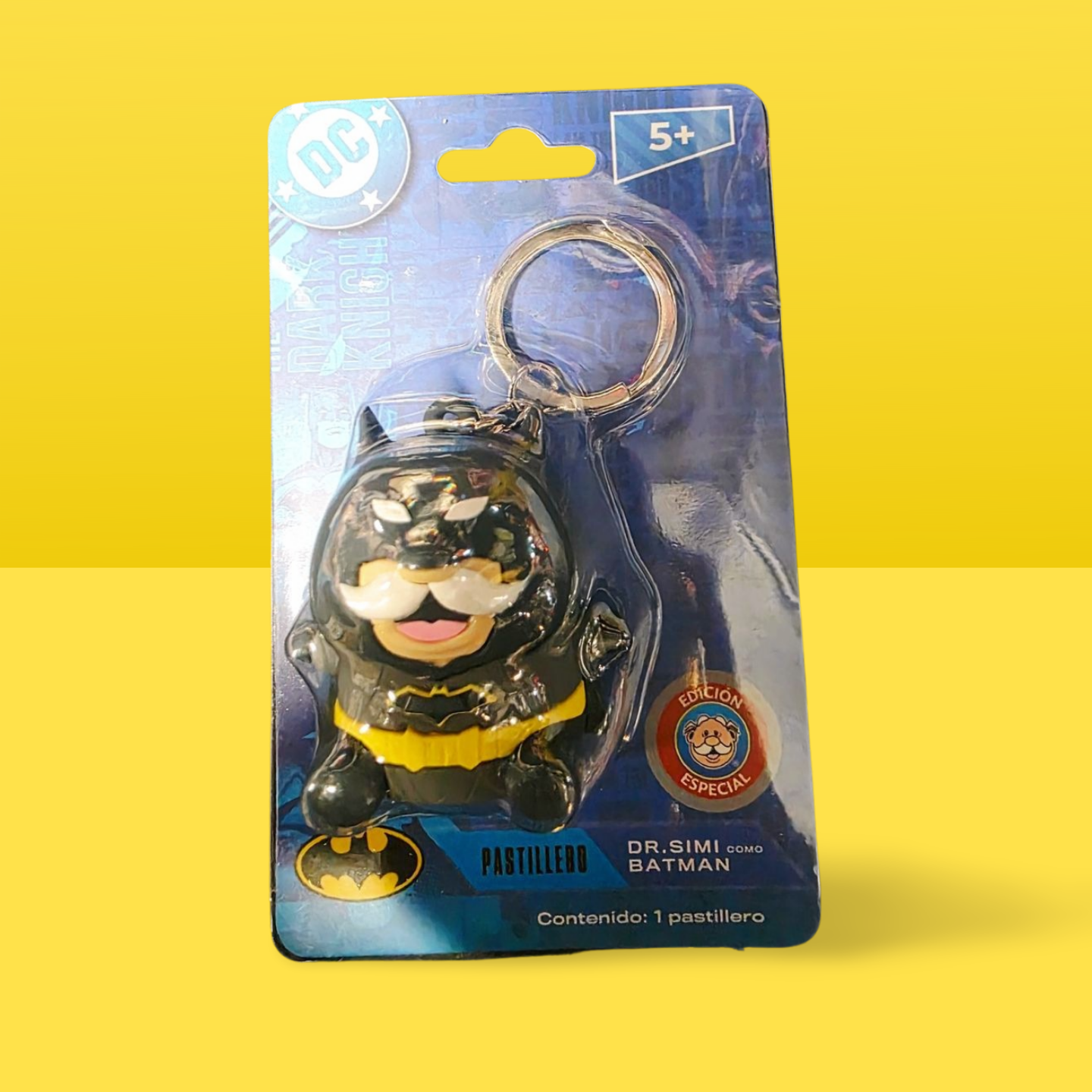 Official Dr Simi Pill Case Keychain- Batman Design